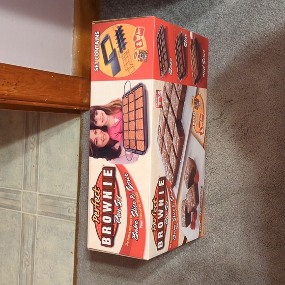 Perfect Brownie Pan Set Kitchen Perfect Brownie Pan Set Bake Slice